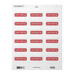 Confidential Label
