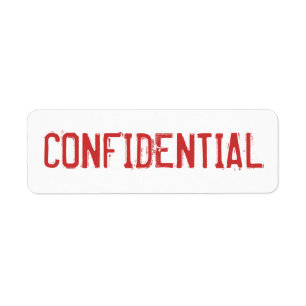 CONFIDENTIAL labels