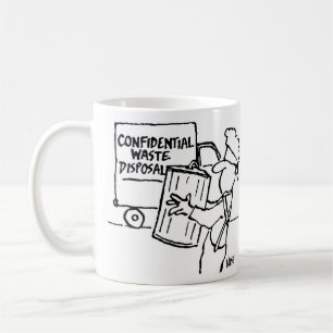 Confidential Waste Disposal Coffee Mug