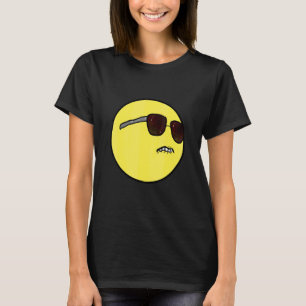 Confidently Cool Bad Dude With His Shades On T-Shirt