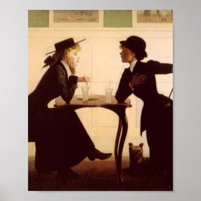 Confides By Harry Watrous Poster (Front)