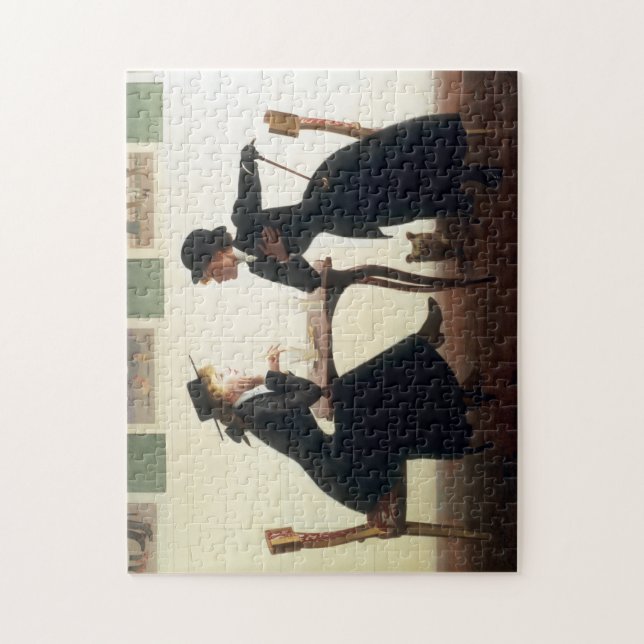 Confides by Harry Watrous Poster Jigsaw Puzzle (Vertical)