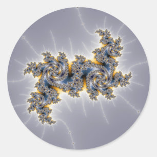 Configuration - Fractal Classic Round Sticker