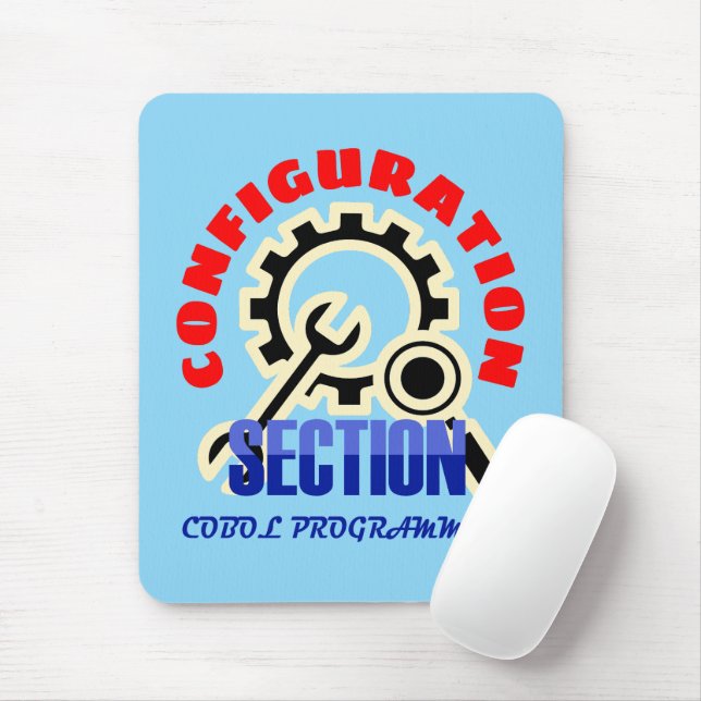 Configuration Section in Cobol Programming  Mouse Mat (With Mouse)