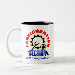 Configuration Section in Cobol Programming Two-Tone Coffee Mug
