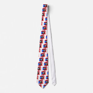 Confirm Her with Puerto Rico Flag Products Tie