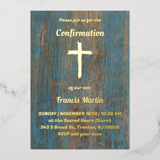 Confirmation (Front)