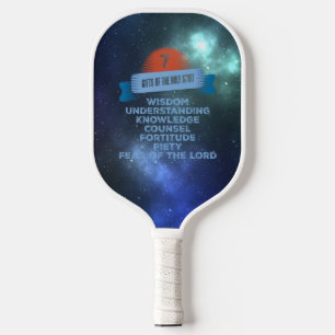Confirmation 7 Gifts of the Holy Spirit Pickleball Paddle