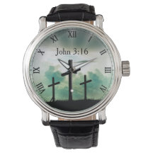 Confirmation Baptism Cross Watch