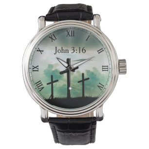 Confirmation Baptism Cross Watch