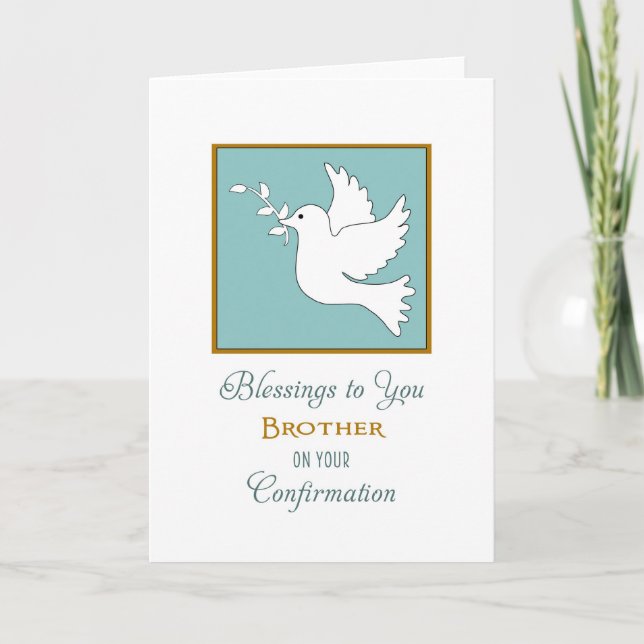 Confirmation Card Brother (Front)