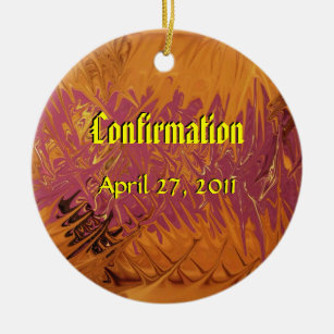 Confirmation Ceramic Tree Decoration