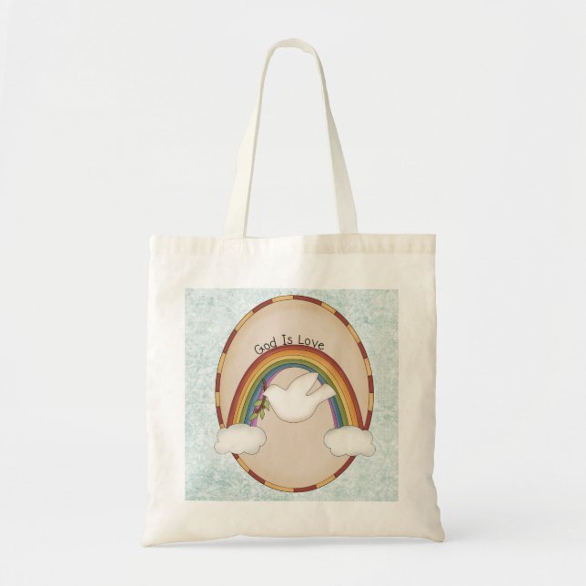 Confirmation, Communion, Religious Gift Clutch Tote Bag (Front)