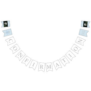 Confirmation Cross Boy Blue Your PHOTOS Bunting