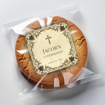 Confirmation Elegant Vintage Antique Parchment