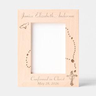 Confirmation Engraved Frames