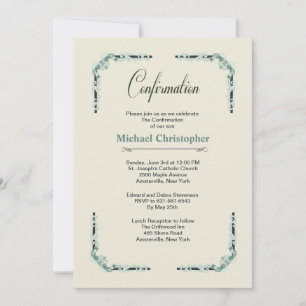 Confirmation European Corners Invitation