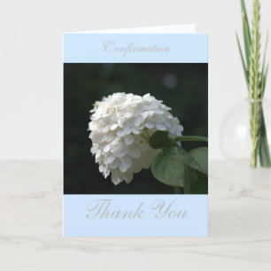 Confirmation Insert Child's Photo Thank You Card