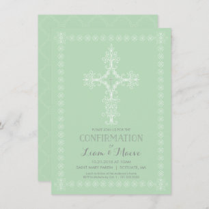 Confirmation Invitation, Boy or Girl Invite