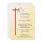 Confirmation Invitation Daughter Cross Dove Rays
