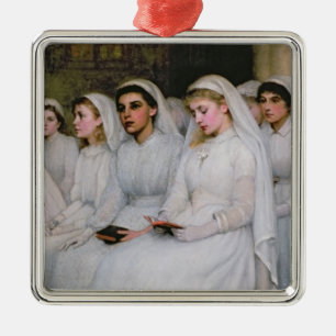 Confirmation Metal Tree Decoration