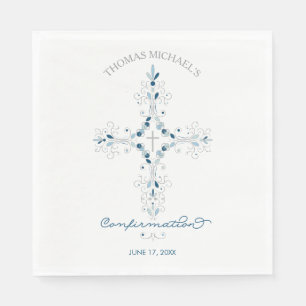 Confirmation Paper Napkins - Custom Party Napkin