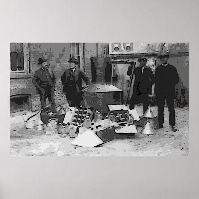 CONFISCATED STILL and MOONSHINE PROHIBITION Poster (Front)