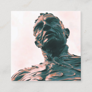 Confluence by David Zahn Square Business Card