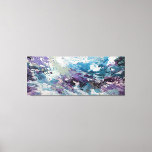 Confluence in Motion Canvas Print