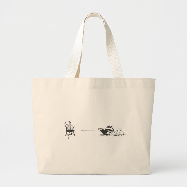 Conformational Changes Large Tote Bag (Front)