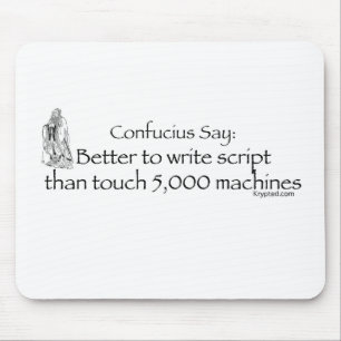 Confucious Mouse Mat