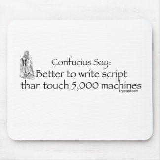 Confucious Mouse Mat
