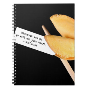 Confucius Fortune Cookie Notebook