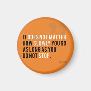 confucius motivational quote dreams goals magnet