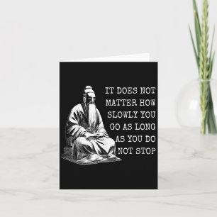 Confucius Motivational Quotes About Life Card