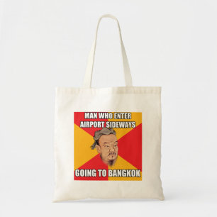 Confucius Say Going to Bangkok Tote Bag