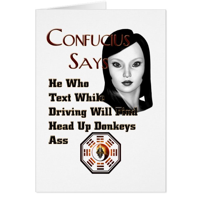 Confucius Says (Front)