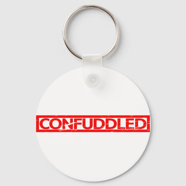 Confuddled Stamp Key Ring (Front)