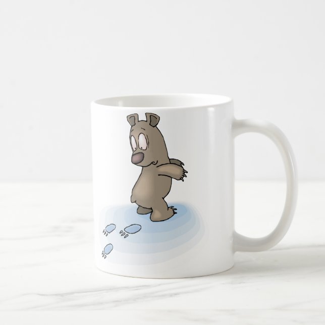 Confused Bear Coffee Mug (Right)