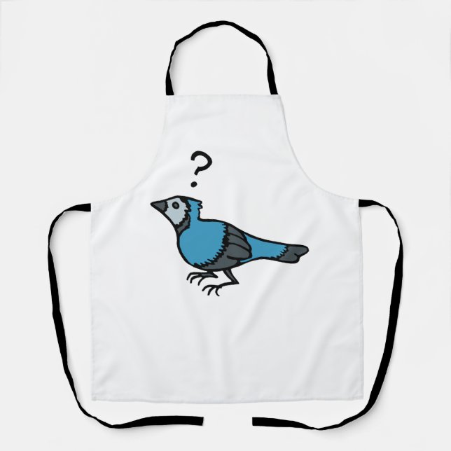 Confused Bird Apron (Front)