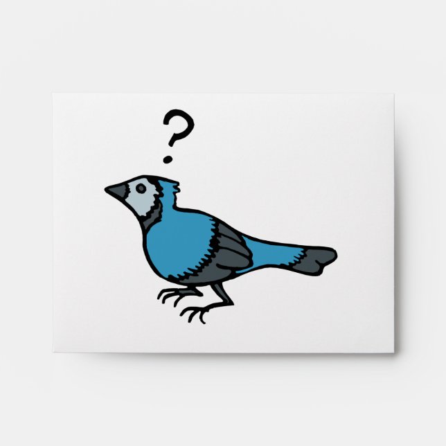 Confused Bird Envelope (Front)
