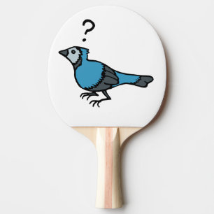 Confused Bird Ping Pong Paddle