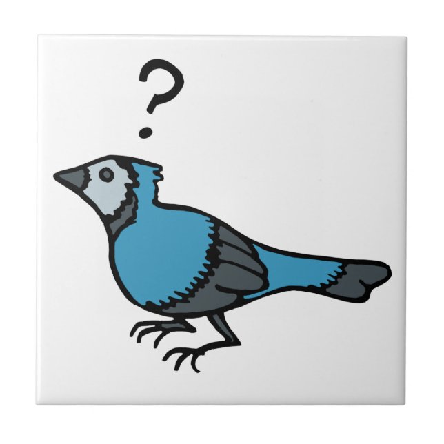 Confused Bird Tile (Front)
