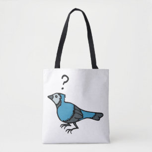 Confused Bird Tote Bag