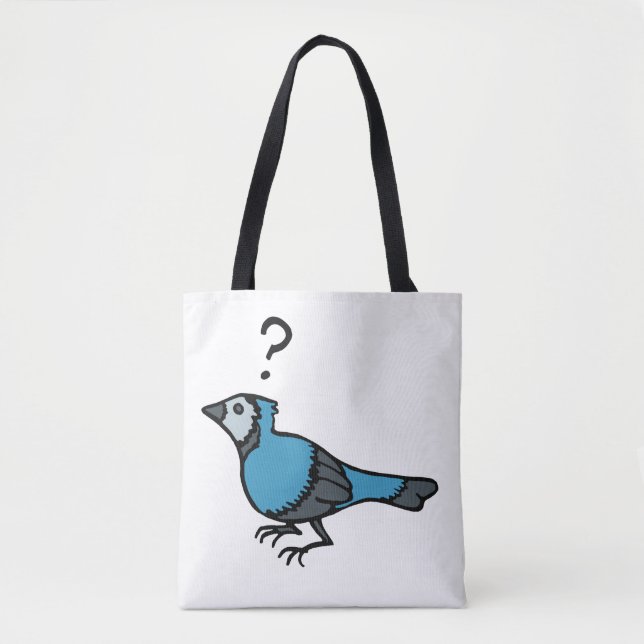 Confused Bird Tote Bag (Front)
