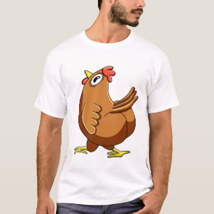 Confused Chicken Meme T-Shirt