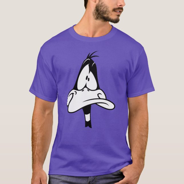 Confused DAFFY DUCK™ Face T-Shirt (Front)