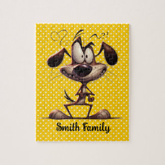 Confused Doggie Personalised Puzzle