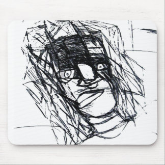 CONFUSED DREAD MOUSE MAT