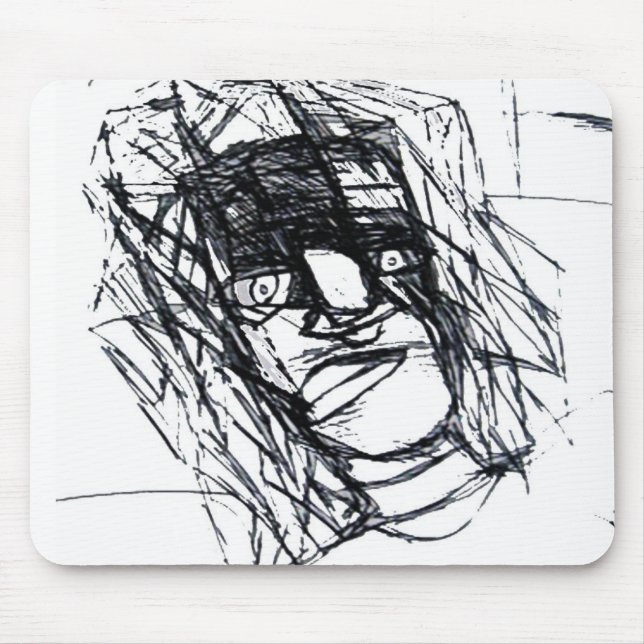 CONFUSED DREAD MOUSE MAT (Front)